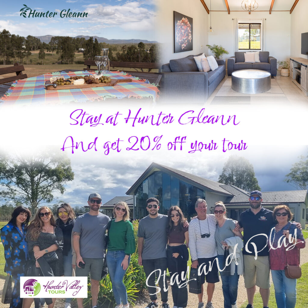 Hunter Valley Accommodation and Tour Special
