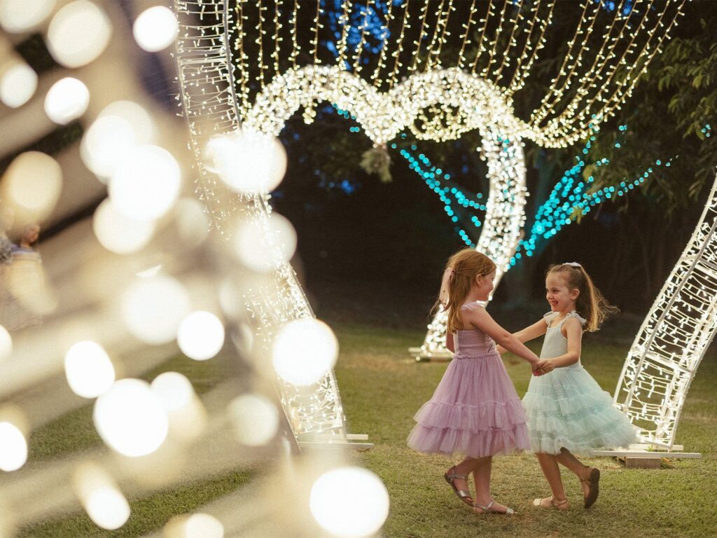 Christmas Lights Spectacular! Hunter Valley Gardens.
